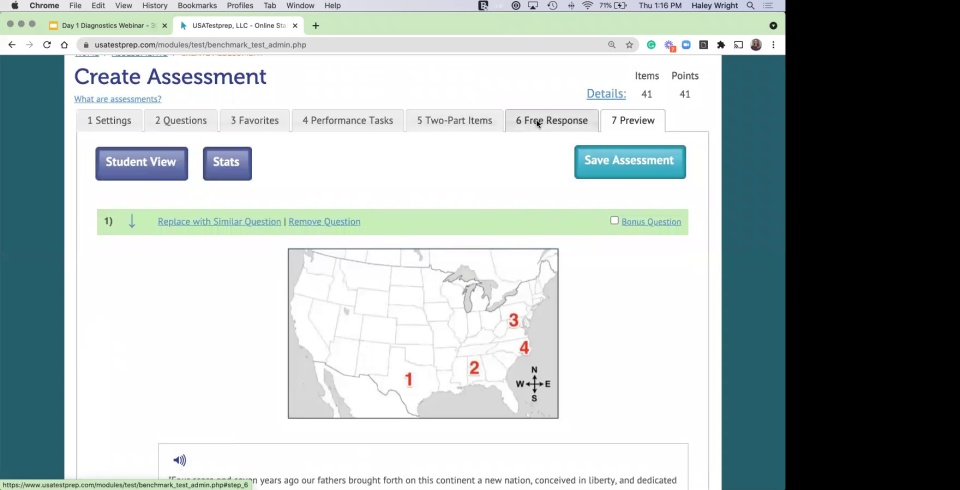 Screenshot from Day One Diagnostics video