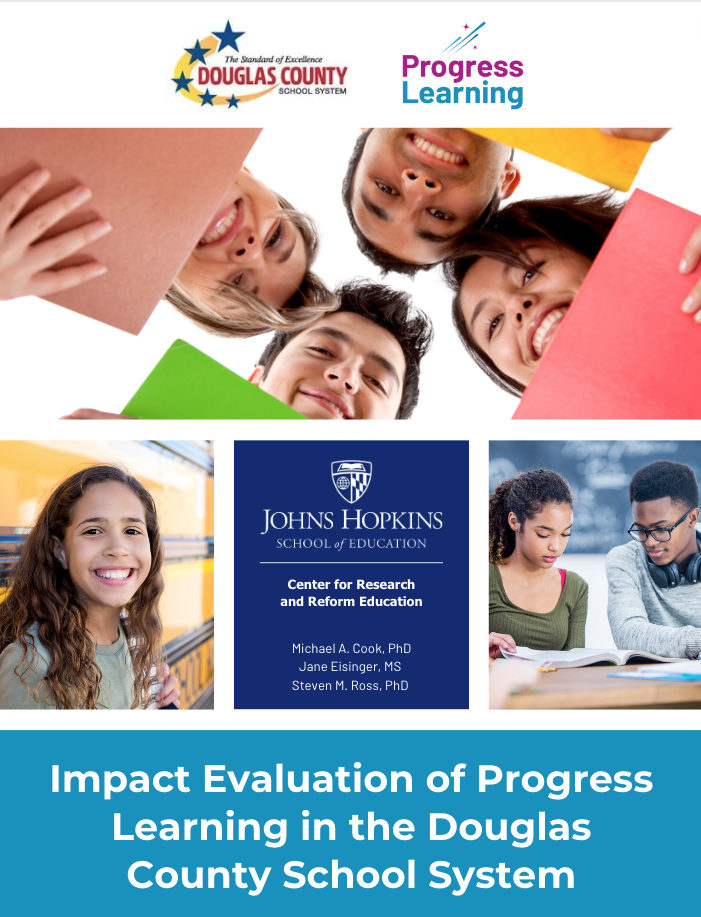 Impact Evaluation of Progress Learning in the Douglas County School System