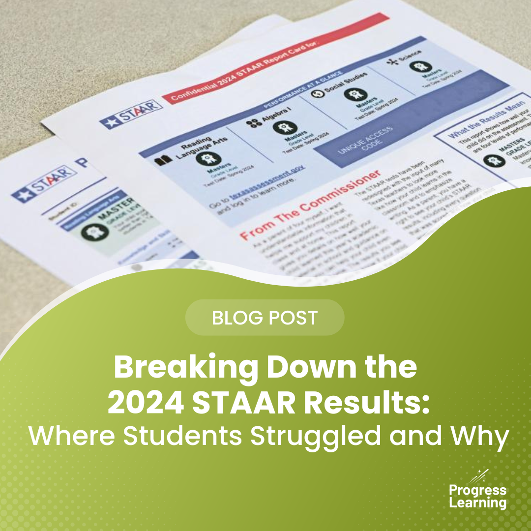 Featured Image for Breaking Down the 2024 STAAR Results: Where Students Struggled and Why
